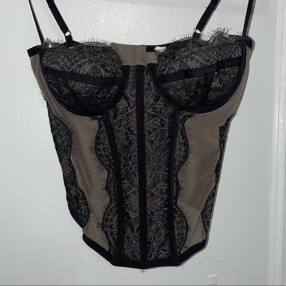 Urban outfitters corset black - Out from under Modern Love corset